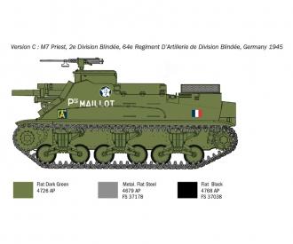 1:35 US M-7 Priest Howitzer Self-Prop