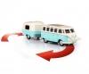 1:87 VW T1 Samba Bus w.Trailer 2.4G RTR