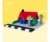 Blox 4 plaques de base 25x25cm