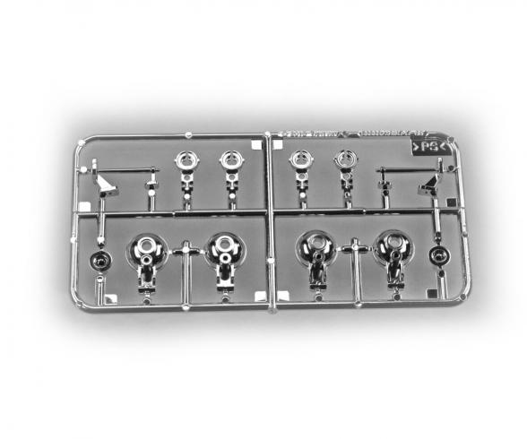 CC-Parts Bag CC, model parts set, chrome finish