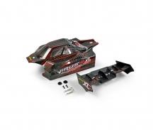 1:8 Virus XL, body shell, black/red