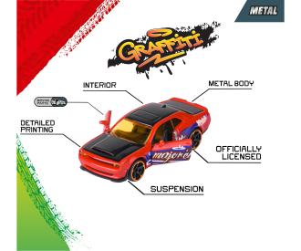 Graffiti Premium Cars, 6-asst.