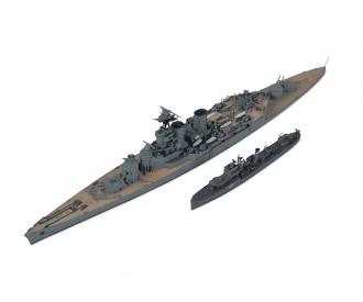 1:700 Brit Hood & E Class Destroyer, Waterline kit