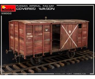 1:35 Rus. Imperial Railway Covered Wagon