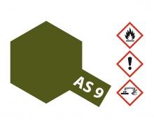 AS-9 Flat Dark Green RAF, paint spray, 100 ml