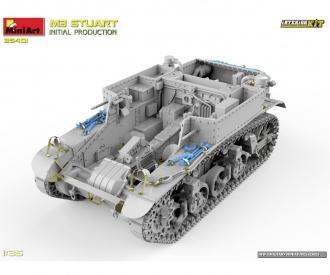 1:35 M3 Stuart erste Produktion mit Interieur