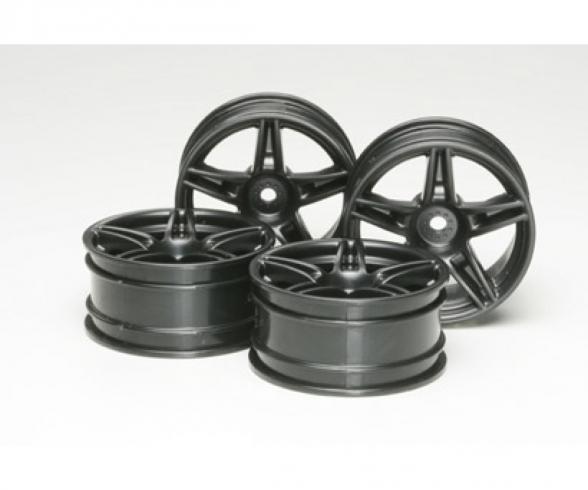 1:10 Twin 5-Sp. Wheels, RC wheel set, 26 mm +4