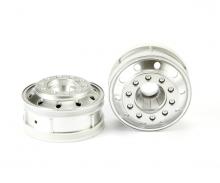 1:14 Metal Plated Front Wheels, truck wheel set