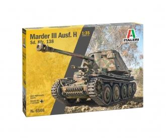 Italeri Marder III Ausf. H Model Kit 1:35