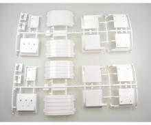 Rear Fender Y Parts, model spare part, white