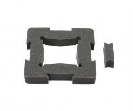 40ml Square Bottle Holder, model accessory, 80x80mm