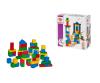 Coloured Wooden Blocks - 50 Pieces
