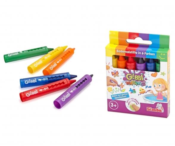 Paint Fun, 6 Crayons