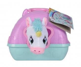 Mallette de médecin avec licorne en peluche