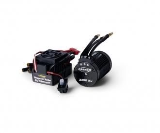 1:10 Dragster Turbo, brushless set, 3300KV
