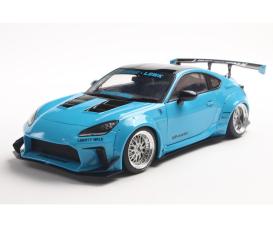 1:18 Toyota GR86 LBWK BODY KIT blue 1:18 Toyota GR86 LBWK BODY KIT blue