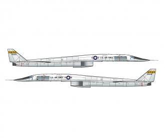 Italeri XB-70 Valkyrie Aircraft Model Kit 1:72
