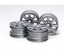 M-Chassis 8-Sp. Wheels, wheel set, flat silver