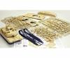1:35 US MBT M1A2 Abrams, model kit, 3 figures
