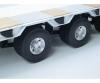 1:14 Alum. Low Loader, wheel set, twin-wheel