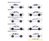 Majorette Nissan 5 Pieces Giftpack