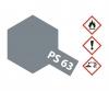 PS-63 Bright Gun Metal, polycarbonate spray paint