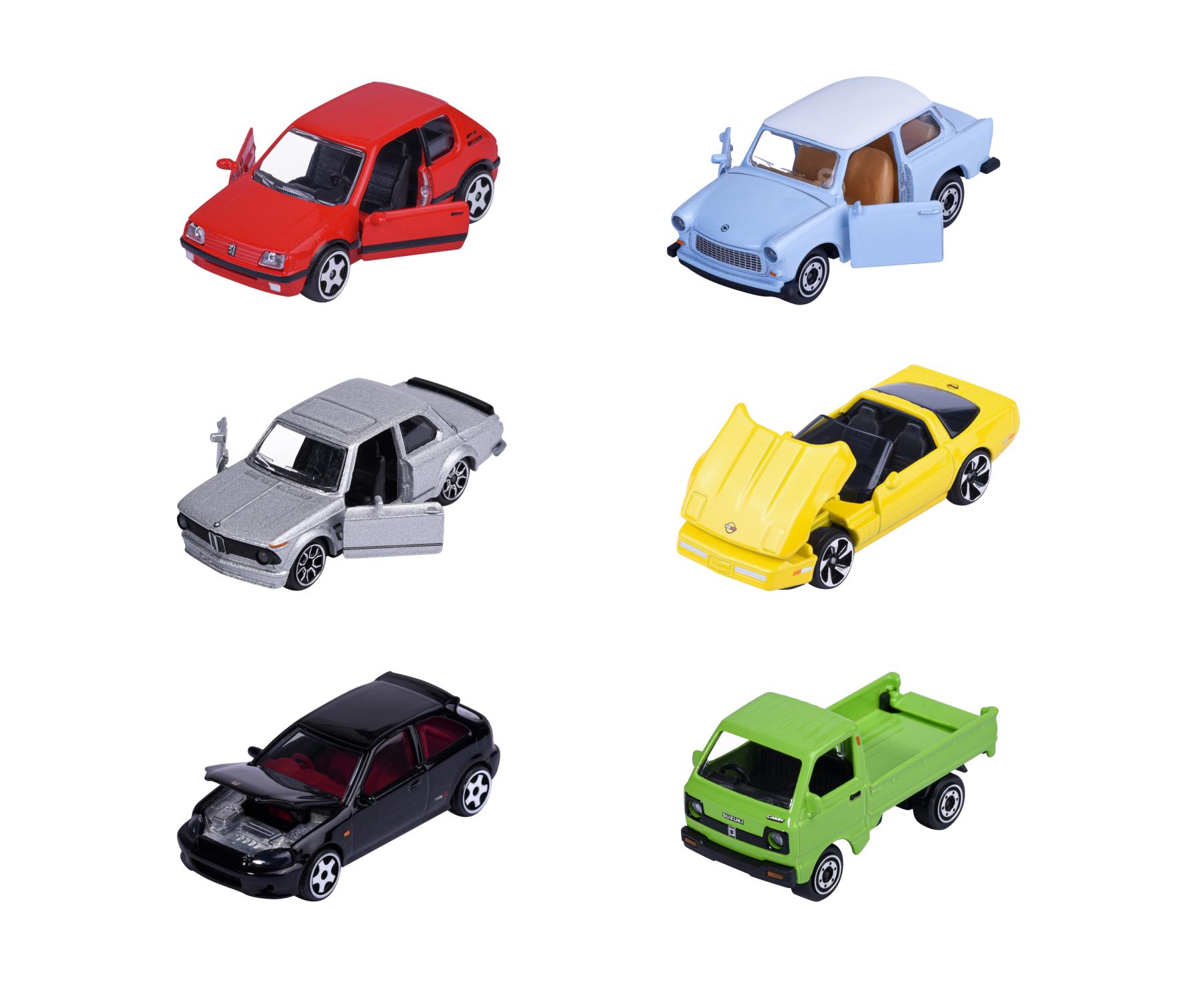 Majorette 212054025 Limited Edition 7-3, Peinture Chrome Matte, Voiture