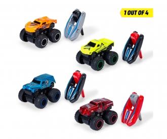 Key Racer Die-Cast Car With Launcher