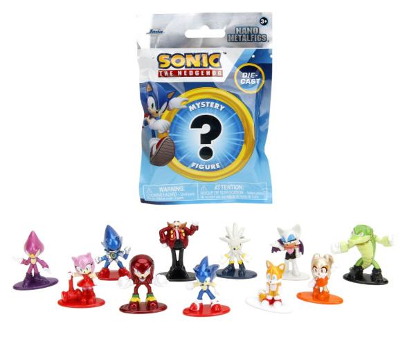 Jada Sonic 4Cm Asst Display Jada Sonic 4Cm Asst Display