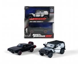 Set De 2 Voitures Jada Toys Fast & Furious - Toyota Supra Et FT-1 Concept - Échelle 1/32 - Neuf