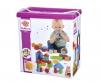 Coloured Wooden Blocks Baby - 50 Pieces