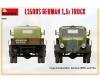 1:35 Camion de transport allemand L1500S 1,5t