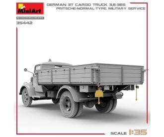 1:35 Ger 3t Cargo Truck Pritsche