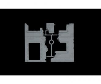 Italeri House Corner Model Kit 1:35 Scale