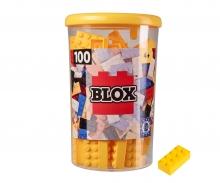 Blox 100 yellow 8 pin Bricks in Box
