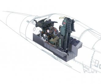 Italeri 1:12 F-104G Cockpit Model Kit