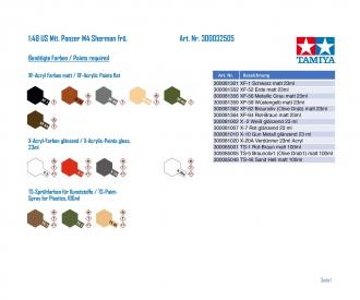 1:48 US Med.Tank M4 Sherman earl.