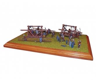 1:72 Assault of Medieval Fortress w/Fig.