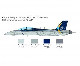 EA-18G Growler Aircraft Model Kit 1:48 Scale