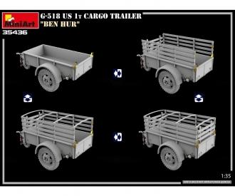 1:35 G-518 US 1t Cargo Trailer Ben Hur