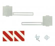 1:14 Aluminum Warning Sign, model accessory