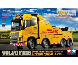 1:14 Volvo FH16 Tow Truck 8x4, RC assembly kit