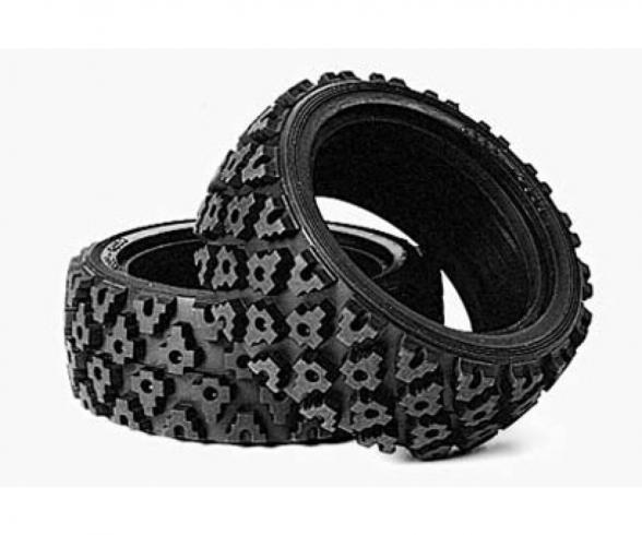 1:10 Rally Block-Type Tires, RC spare tires