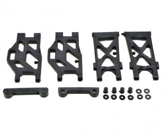 X10EB Lower Suspension Arm + Holder f/r