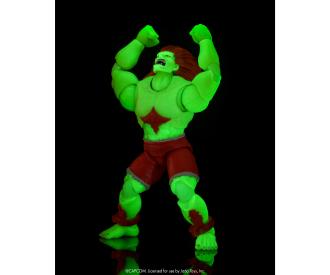 Figurine Blanka de Street Fighter II, 7,5 pouces, GID