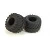 Tire (2) for 58065, RC spare tire set