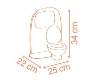 Smoby Baby Nurse Puppen-Badezimmer