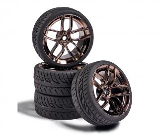1:10 Wheel Set 10-spoke, RC wheels, smoke