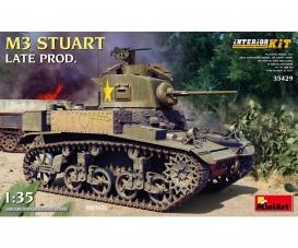 1:35 US M3 Stuart Late Pro. Interior Kit