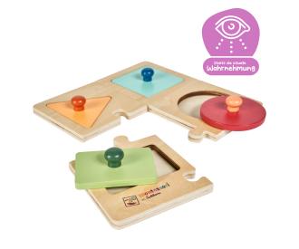Eichhorn Montessori Lern-Puzzle Formen
